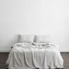 Fog 100% French Flax Linen Bedding Set