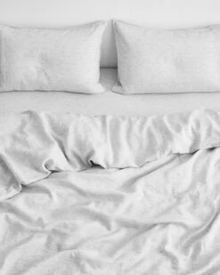Pinstripe 100% French Flax Linen Bedding Set -Bed Linings Sales Store BEDDINGSET02 05eebaf9 0d4d 4025 b5c1 fb87c557f566