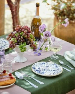 Bitossi Home Fasano Plate In Blue -Bed Linings Sales Store BT AL Lavender 019 1