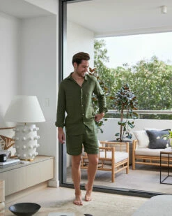 Olive Menswear Set