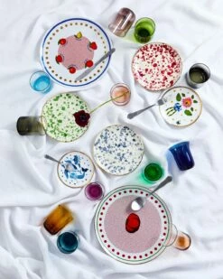 Bitossi Home Fasano Plate In Blue -Bed Linings Sales Store BedThreads Groups 2763