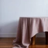 Lavender 100% French Flax Linen Tablecloth