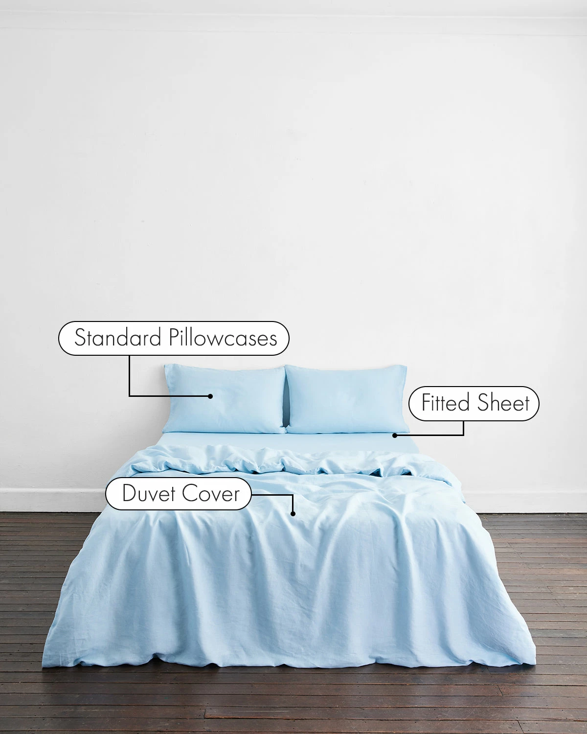 Coast 100% French Flax Linen Bedding Set 2 Coast 100% French Flax Linen Bedding Set - Image 2