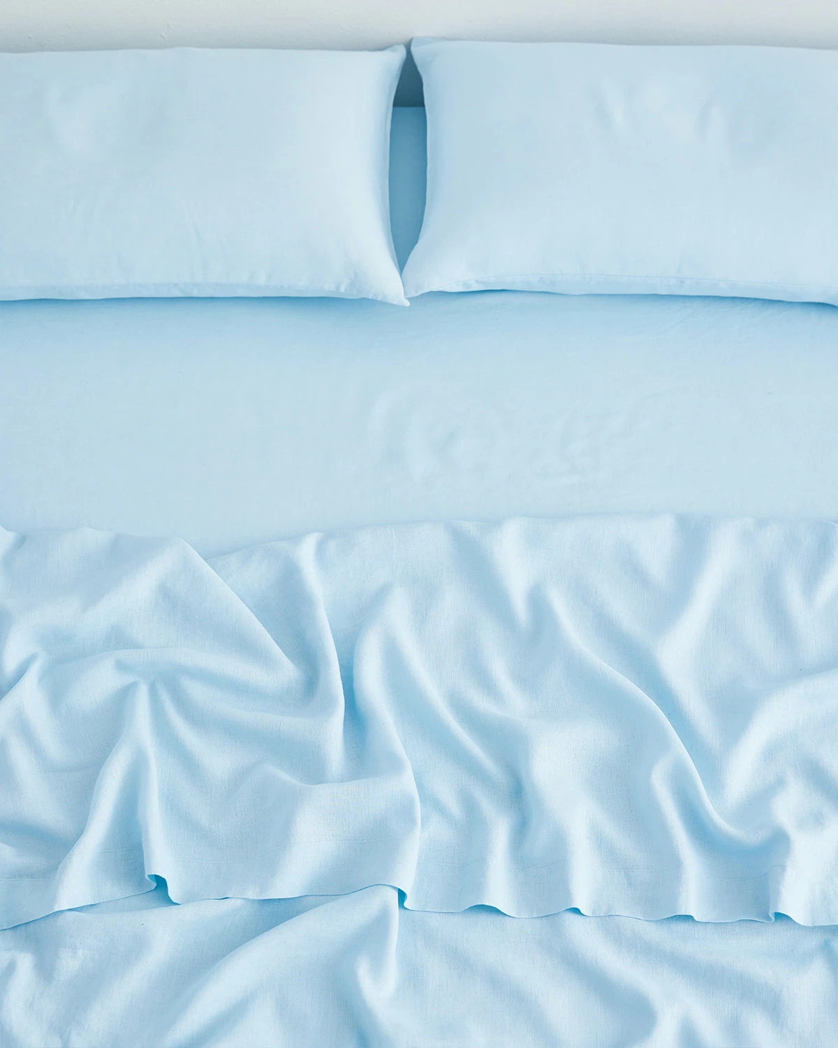 Coast 100% French Flax Linen Fitted Sheet 3 Coast 100% French Flax Linen Fitted Sheet - Image 3