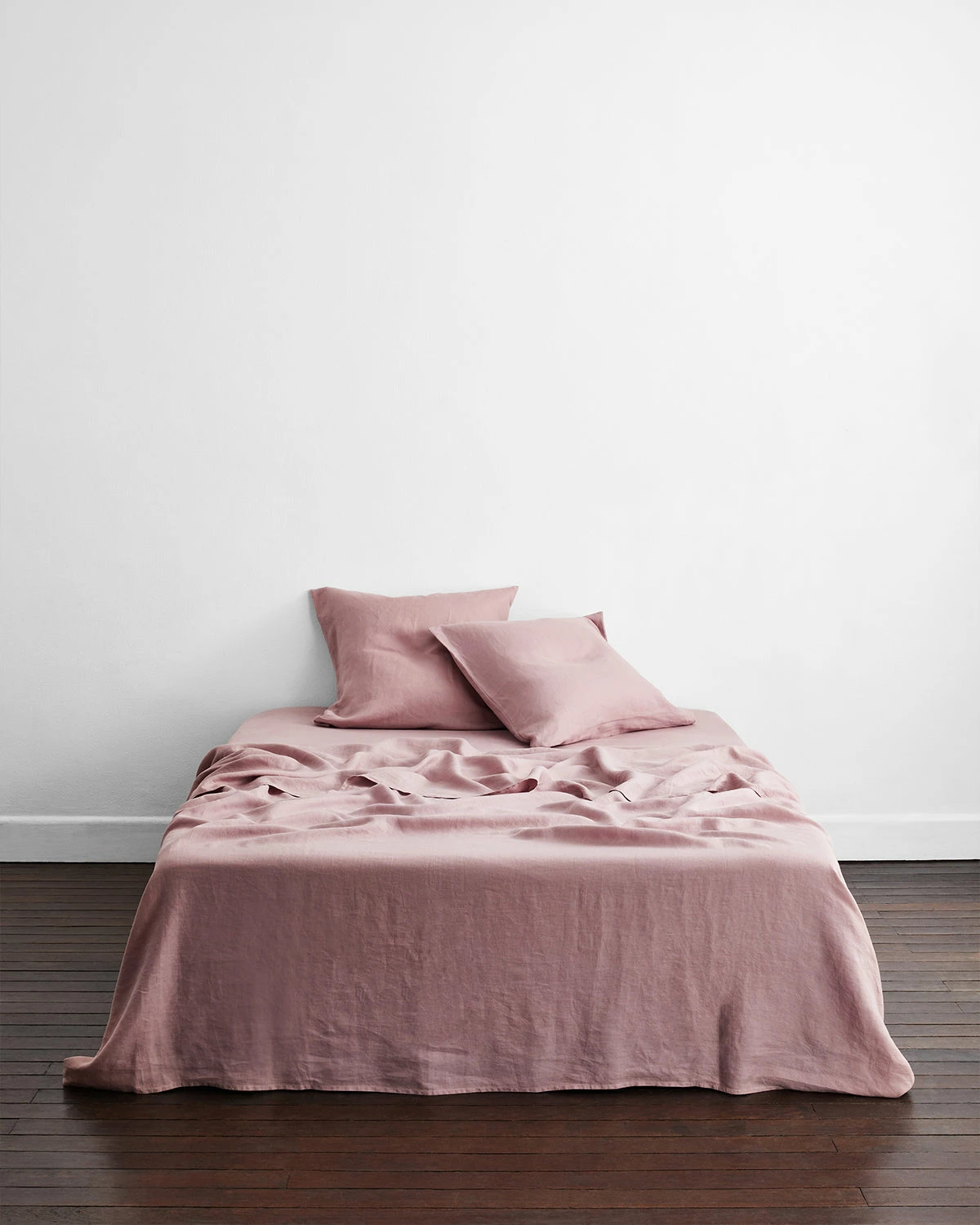 Lavender 100% French Flax Linen European Pillowcases (Set Of Two) 3 Lavender 100% French Flax Linen European Pillowcases (Set Of Two) - Image 3