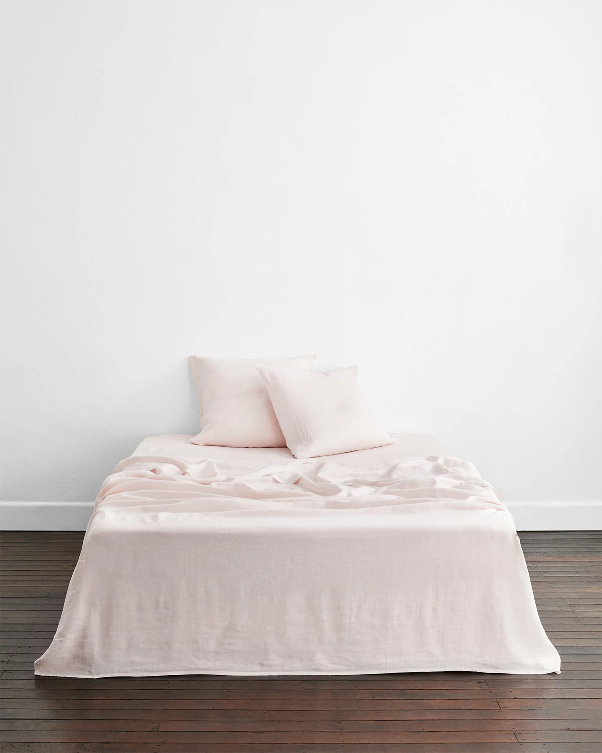 Rosewater 100% French Flax Linen European Pillowcases (Set Of Two) 3 Rosewater 100% French Flax Linen European Pillowcases (Set Of Two) - Image 3