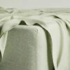 Sage 100% French Flax Linen Fitted Sheet