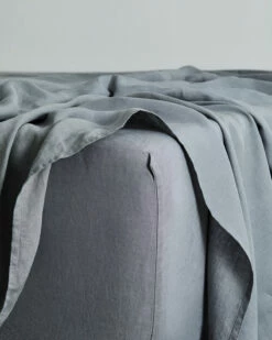 Mineral 100% French Flax Linen Fitted Sheet
