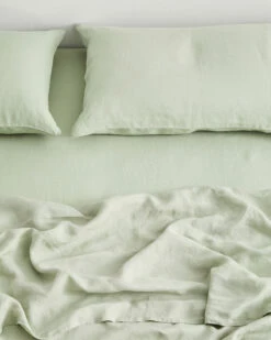 Sage 100% French Flax Linen Fitted Sheet -Bed Linings Sales Store FITTEDSHEET02 992af9cd e9ea 4098 a97c 3e15d4730d53