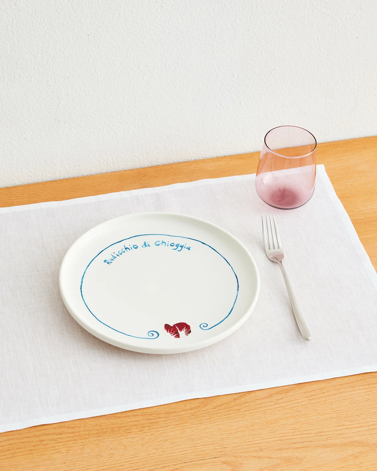 Gemma Bamforth X Bed Threads 'Radicchio Di Chioggia' Ceramic Dinner Plate 1 Gemma Bamforth X Bed Threads 'Radicchio Di Chioggia' Ceramic Dinner Plate