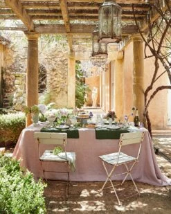 Olive 100% French Flax Linen Placemats (Set Of Four) -Bed Linings Sales Store Olive 04 ac8eba67 57c8 4261 92ce 432ce8b4a0eb