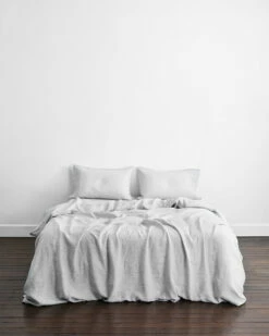 Pinstripe 100% French Flax Linen Pillowcases (Set Of Two) -Bed Linings Sales Store PILLOWCASE03 51e79847 9ab0 4162 ac35 4f1311b3c2d0