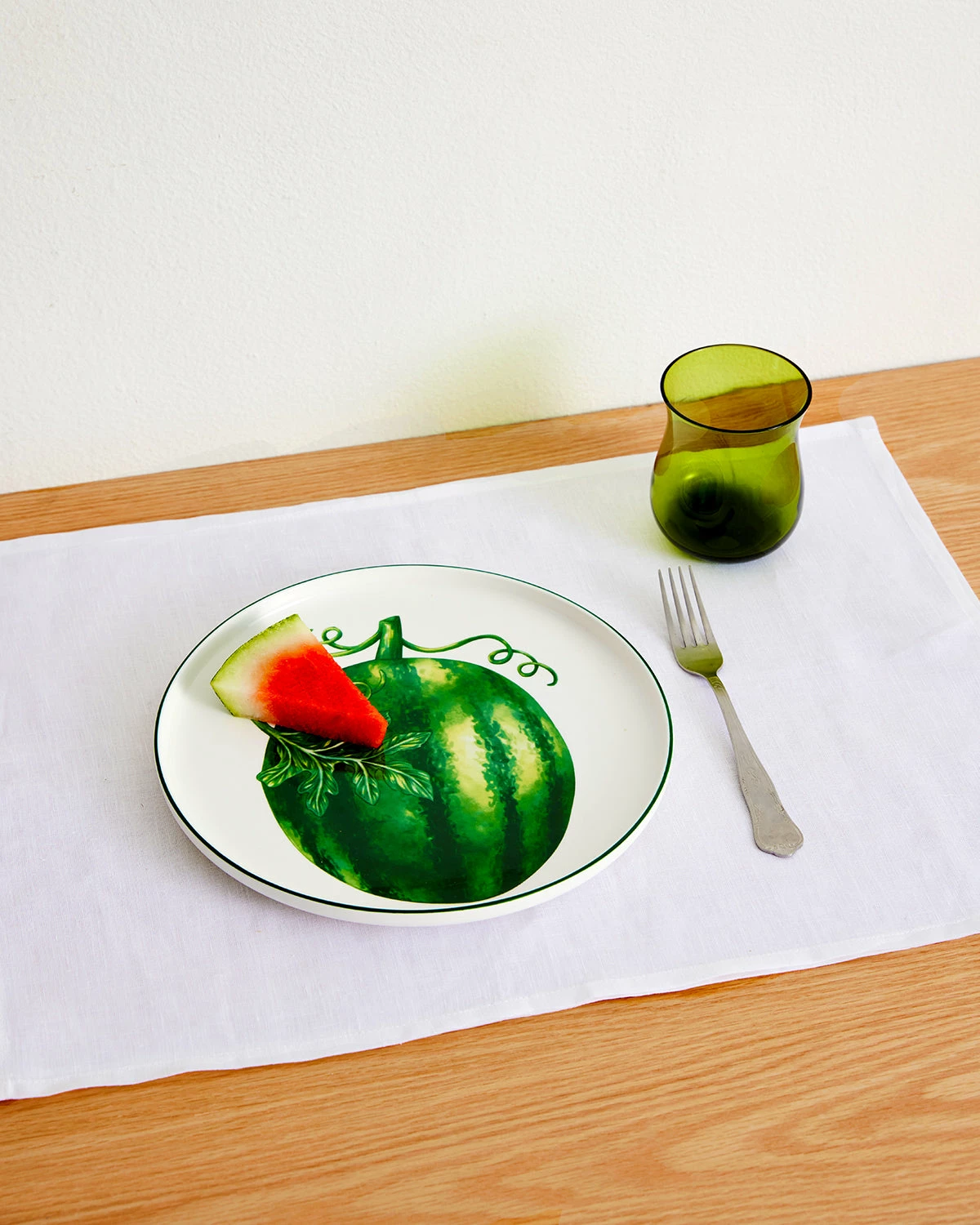 Bed Threads 'Watermelon' Ceramic Dinner Plate 2 Bed Threads 'Watermelon' Ceramic Dinner Plate - Image 2