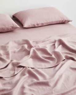 Lavender 100% Flax Linen Sheet Set -Bed Linings Sales Store SHEETSET03 39f498df f2ef 4e66 b7a8 f927a8a6ff16