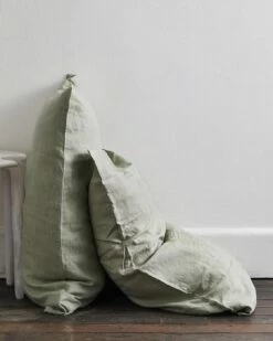 Sage 100% French Flax Linen Pillowcases (Set Of Two)