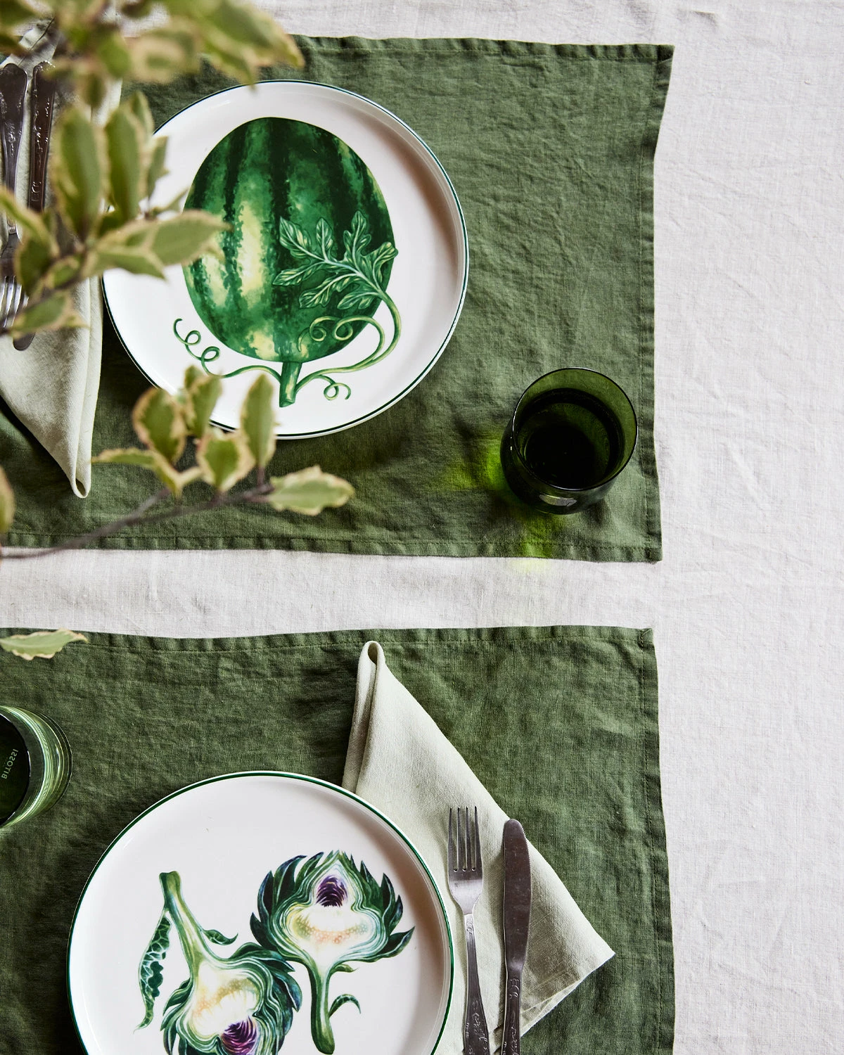 Bed Threads 'Watermelon' Ceramic Dinner Plate 4 Bed Threads 'Watermelon' Ceramic Dinner Plate - Image 4