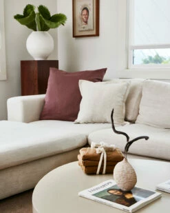 Cacao 100% French Flax Linen European Pillowcases (Set Of Two) -Bed Linings Sales Store cacaoeuro