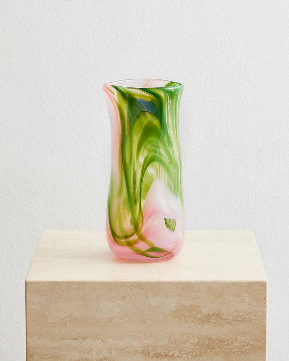 Upstate Handblown Carafe In Watermelon 1 Upstate Handblown Carafe In Watermelon