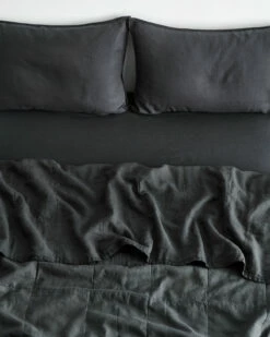 Charcoal Quilt -Bed Linings Sales Store char 3