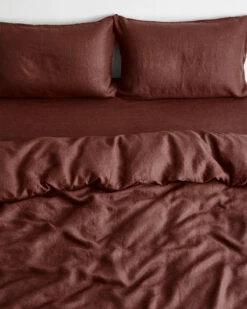 Cacao 100% French Flax Linen Duvet Cover -Bed Linings Sales Store duvet 03 366bf23a caf5 4379 aac5 a73e3868eaa9