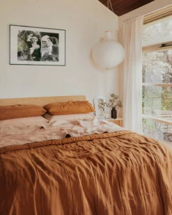 Terracotta & Rust Two-Tone Quilt -Bed Linings Sales Store duvet2