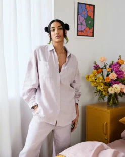 Lilac Long Sleepwear Set