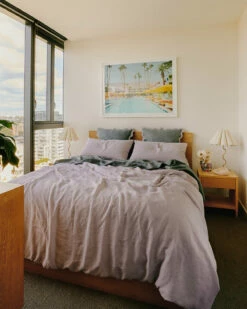 Lilac 100% French Flax Linen Duvet Cover -Bed Linings Sales Store lilacmineral 6b210317 bf65 46af be52 29a5d44eb06d