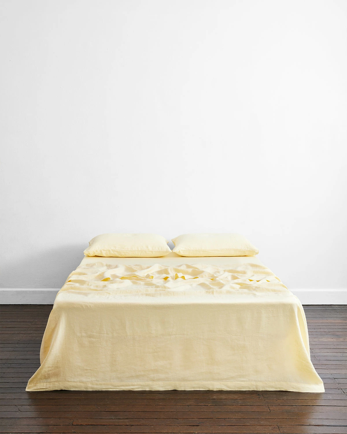 Limoncello 100% French Flax Linen Flat Sheet 1 Limoncello 100% French Flax Linen Flat Sheet