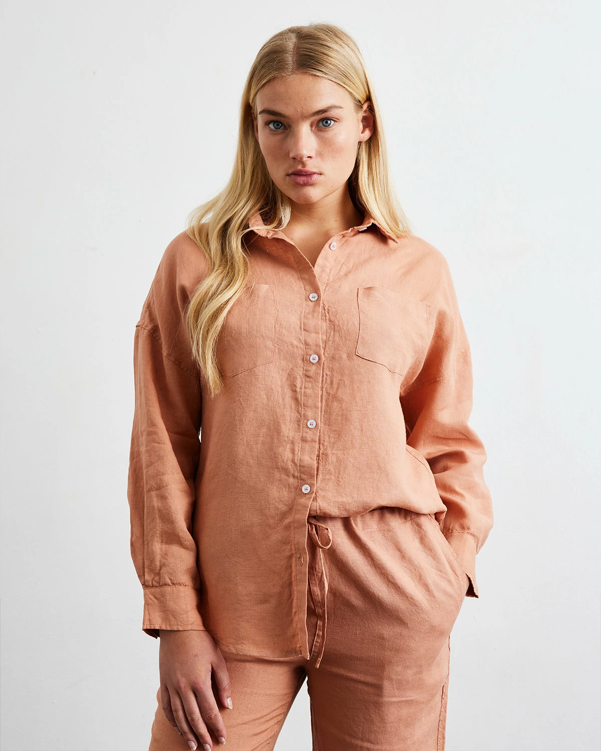 Hazelnut Long Sleepwear Set 2 Hazelnut Long Sleepwear Set - Image 2