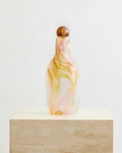 Upstate Handblown Mezcal Bottle In Frankie