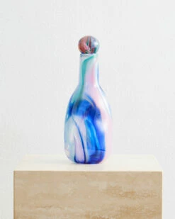 Upstate Handblown Mezcal Bottle In Kokomo