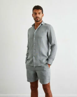 Mineral 100% French Flax Linen Men's Shorts