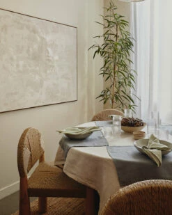 Mineral 100% French Flax Linen Placemats (Set Of Four) -Bed Linings Sales Store mineral 03