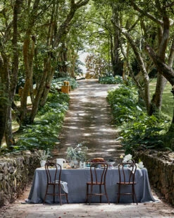 Mineral 100% French Flax Linen Tablecloth -Bed Linings Sales Store mineral 1