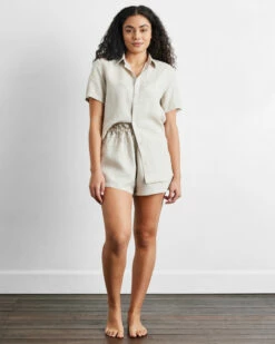 Oatmeal Short Sleepwear Set 5 Oatmeal Short Sleepwear Set -Bed Linings Sales Store oatmeal top 04 cabbd086 22bf 4960 8802 4b63d97dfa48