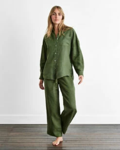 Olive Long Sleepwear Set 5 Olive Long Sleepwear Set -Bed Linings Sales Store oli 05 f14bb2d5 cf00 4b03 8994 47b0d32642d1