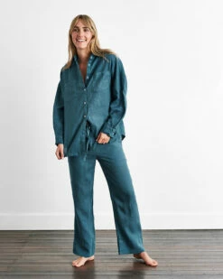 Petrol Long Sleepwear Set