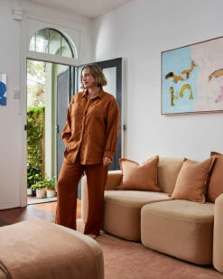 Rust Long Sleepwear Set