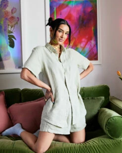 Sage Short Sleepwear Set