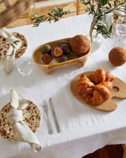 Oatmeal 100% French Flax Linen Napkins(Set Of Four) -Bed Linings Sales Store white6 cad918c6 01af 4ad6 aa03 5e4d29c9f10e