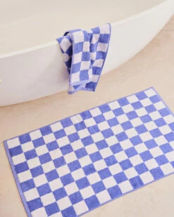 Wildflower & White Check 100% French Flax Linen Terry Bath Mat 6 Wildflower & White Check 100% French Flax Linen Terry Bath Mat -Bed Linings Sales Store wildflower white 2 8608c4cf eabc 4d9f 966f 22f109f727fd