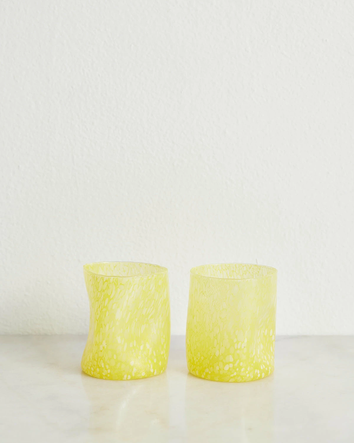 Bitossi Home Tumbler In Yellow (Set Of Two) 1 Bitossi Home Tumbler In Yellow (Set Of Two)